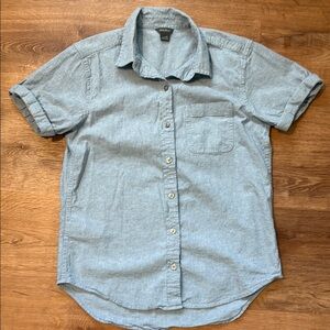 Eddie Bauer Cotton/Linen Button Down
